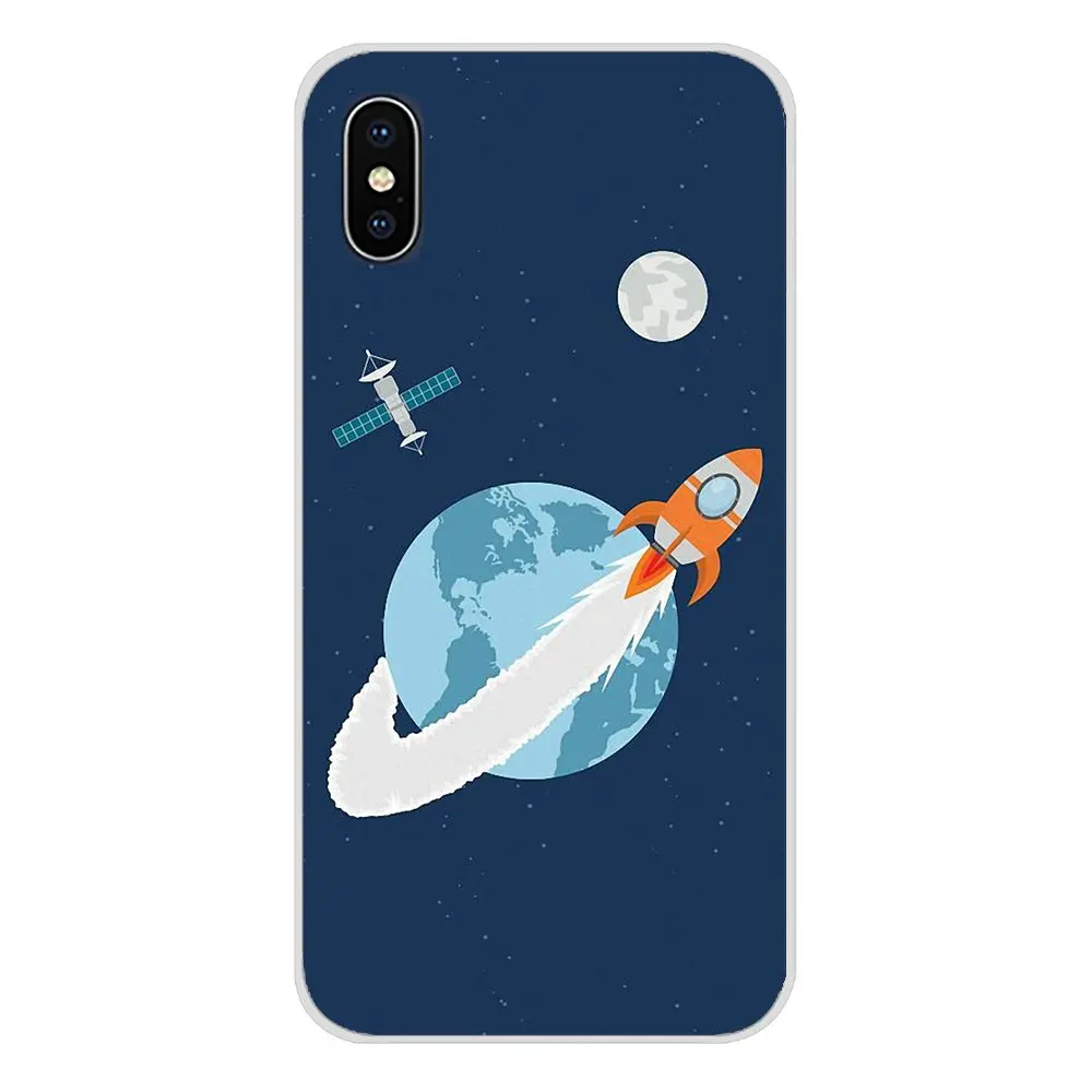 Pretty Space Moon астронавт для Huawei Honor 4C 5C 6X 7 7A 7C 8 9 10 8C 8S 8X 9X 10I 20 Lite Pro Аксессуары чехлы