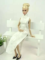 16 bjd clothes cheongsam chinese traditional dresses for barbie doll clothes qipao princess party gown dolls accessories toys