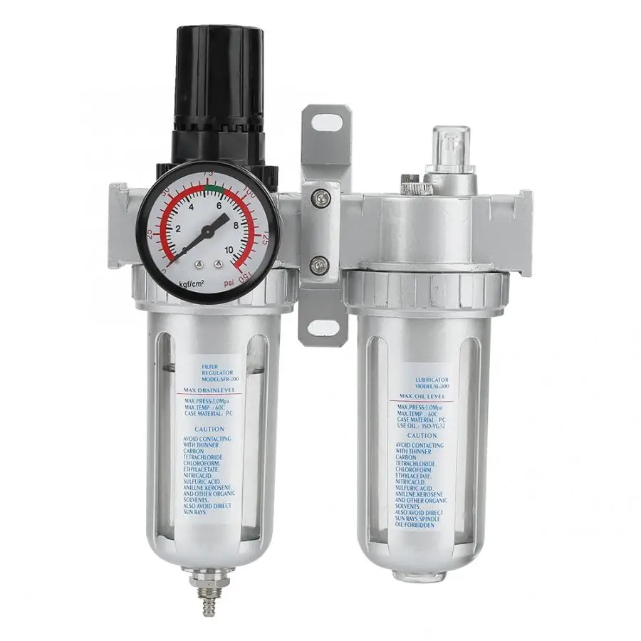 Сепаратор воды блок обслуживания сжатого воздуха сепаратор масленка регулятор