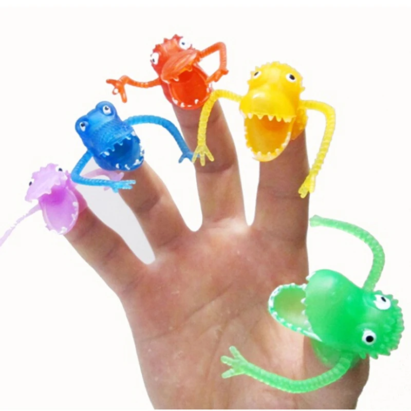 10 шт./партия разные цвета пластиковые пальчиковые куклы игрушечные мини