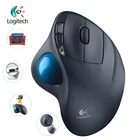 Мышь Logitech M570 с беспроводным оптическим трекболом 2,4G, эргономичная мышь для геймеров с поддержкой официальных тестов для Windows 1087 Mac OS