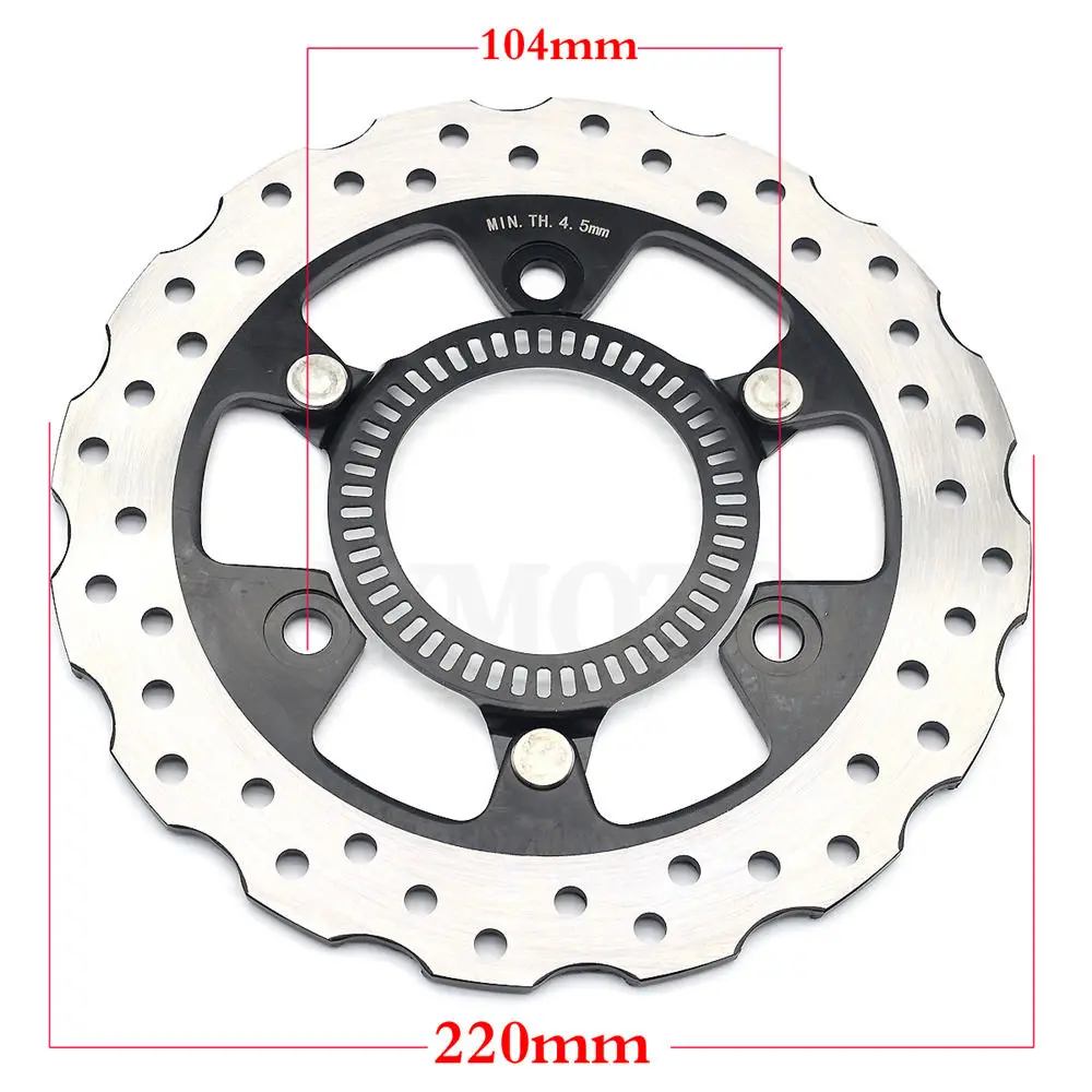 Ротор дискового тормоза переднего и заднего мотоцикла для Kawasaki Ninja 400 EX ABS 2017-2021 Z400