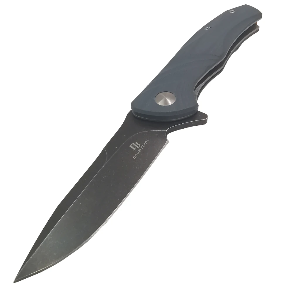 7.9&quot Knives 60-61HRC Fold Folding Knife D2 Blade G10 Handle Ball Bearing Camping Outdoor Survival Knifes | Инструменты