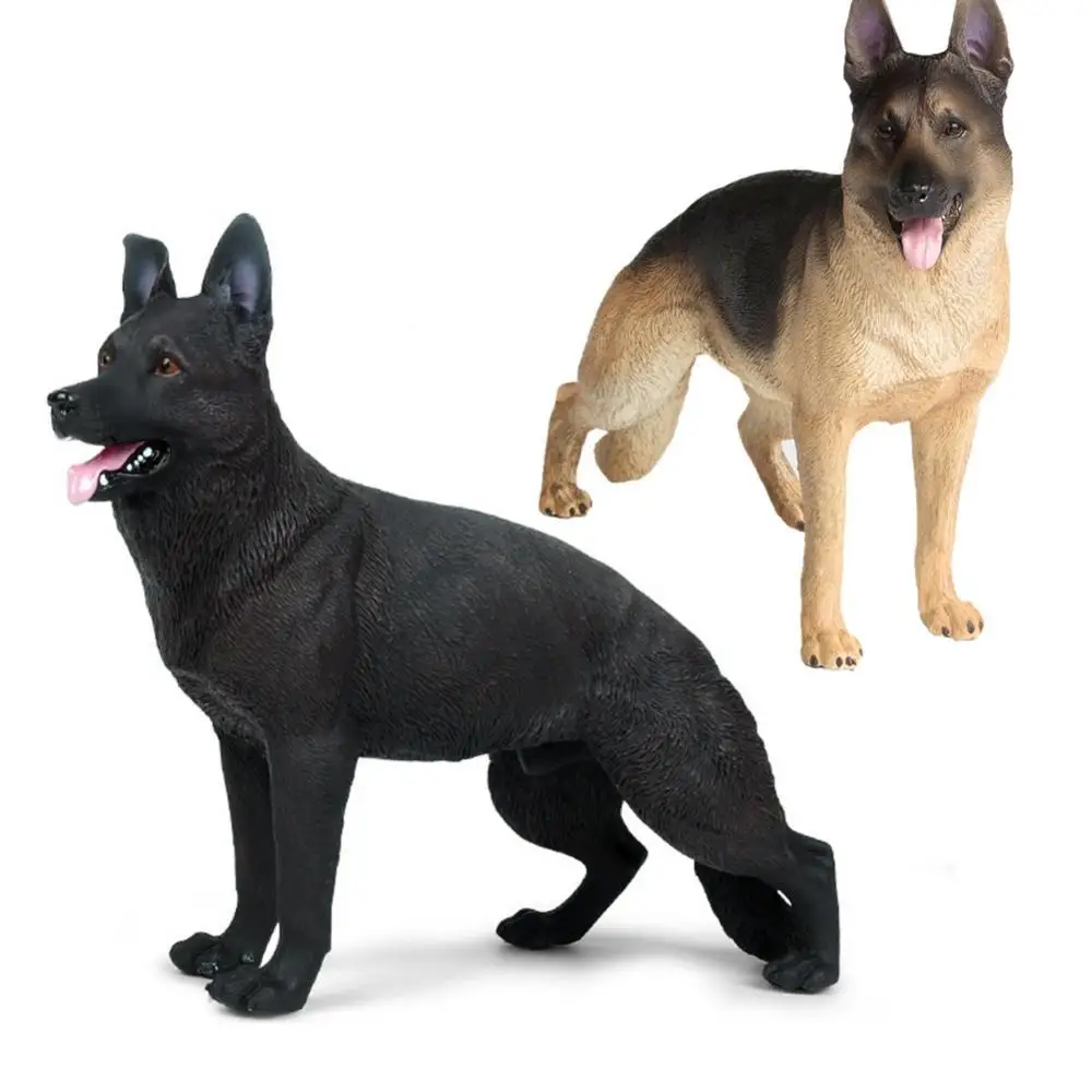 

Realistic Shepherd Dog Animal Model Figurine Kids Toy Home Ornament Collection