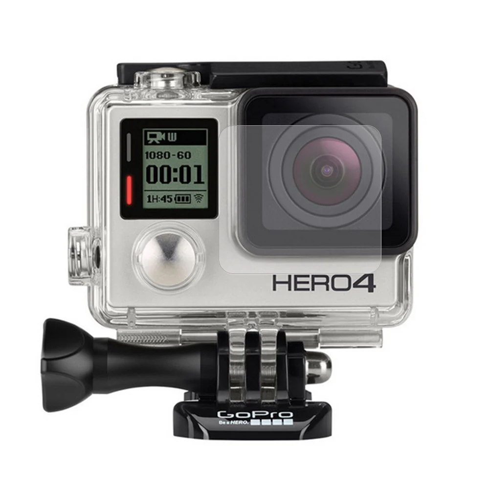 Защитная пленка для экрана Ультрапрозрачная ЖК и корпуса камеры GoPro HERO 4