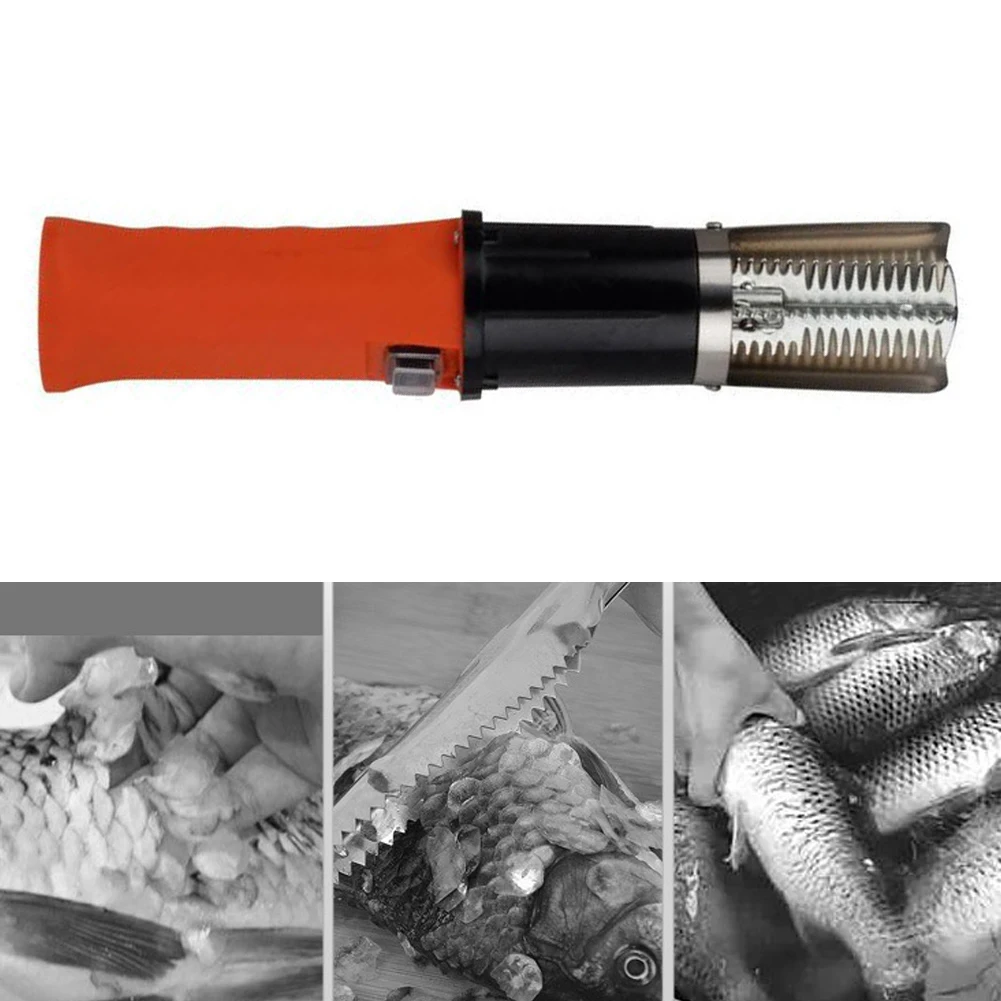 

Waterproof Scraper Useful Powerful Rechargeable Blade Fish Scaler Remover Seafood Tools Stainless Steel Electric Cleaner