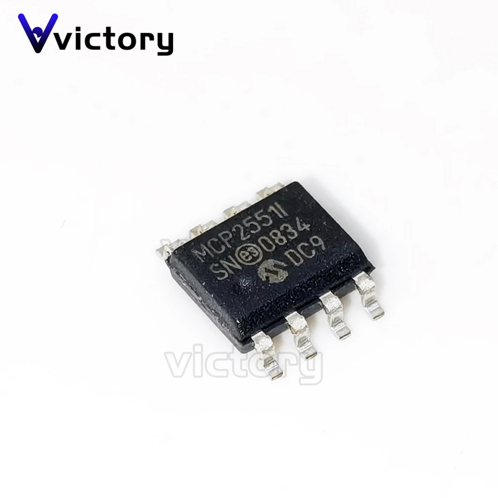 2 шт. MCP2551I MCP2551 MCP2551T MCP2551-I/SN MCP2551-E/SN SOP8 MCP2551-I/P DIP8 высокоскоростной Can-трансивер -