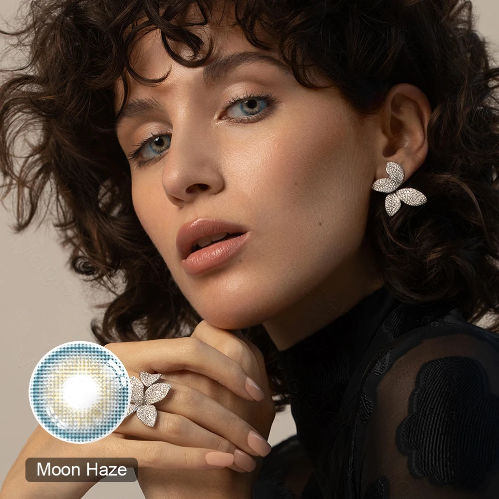 1 пара цветных линз ed красота полипиленты ежегодные многоцветные линзы