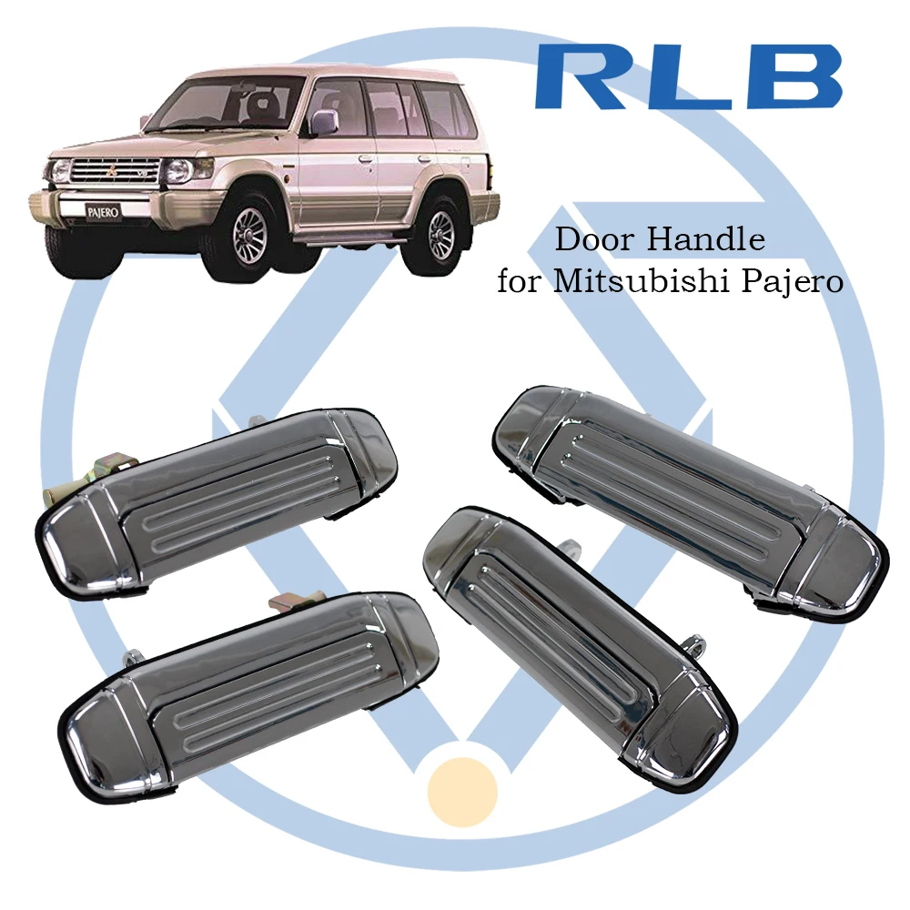 Сменная хромированная дверная ручка Mofaner для Mitsubishi Pajero 1992 1993 1994 1995 1996 1997