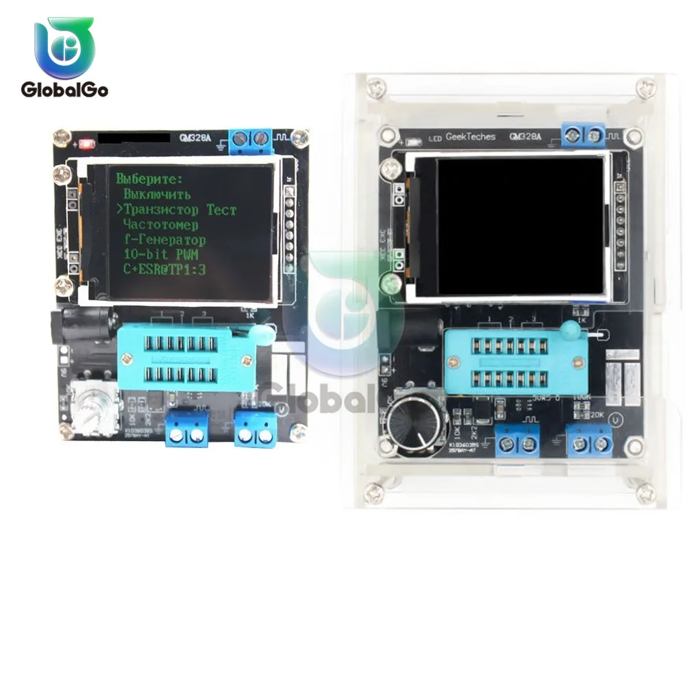 GM328 GM328B ШИМ Транзистор тестер LCR диод постоянной ёмкости универсальный