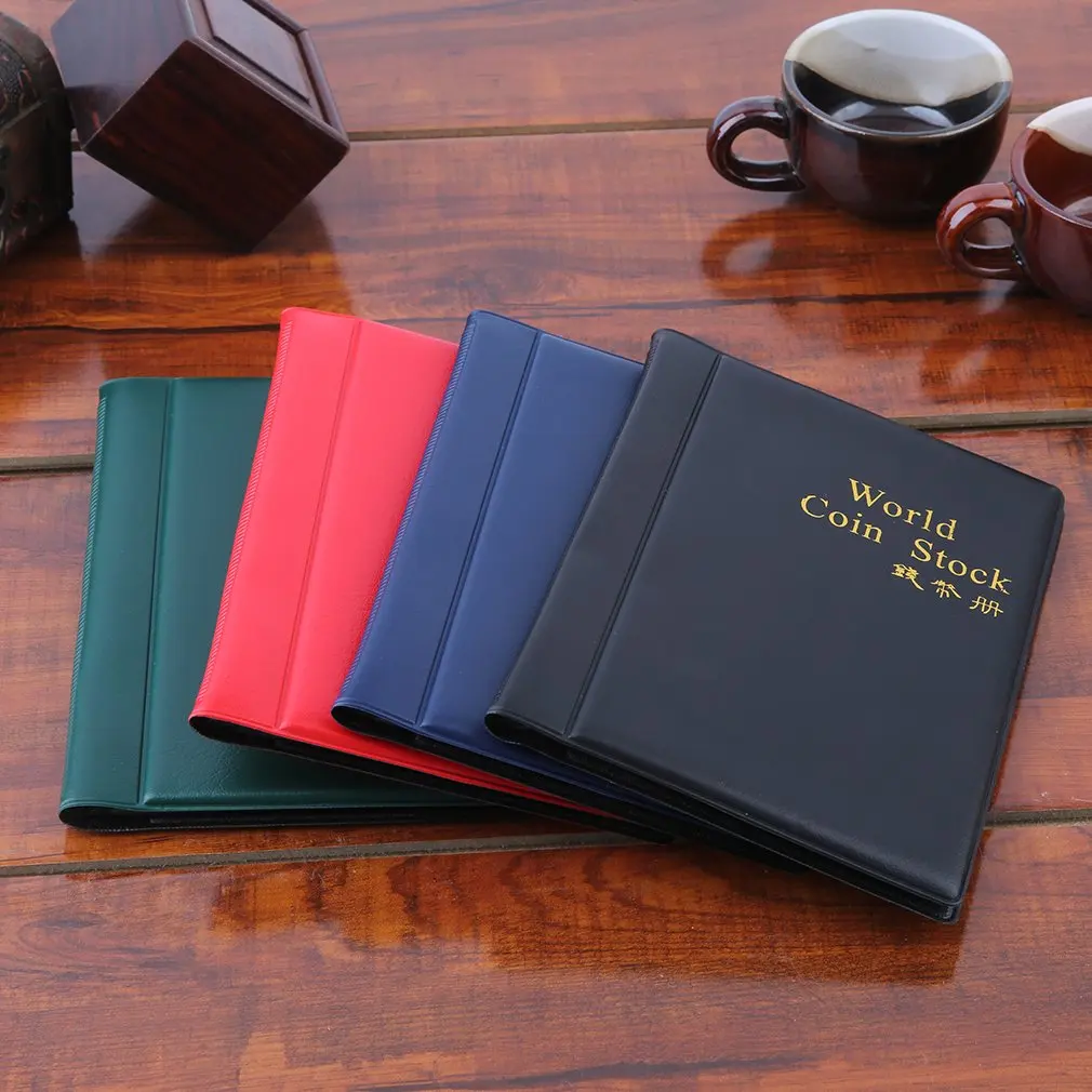 

Commemorative Coin Collection Volume Case Storage Book Empty Coin Folder Hold 120 Pieces Coins Drop Shipping