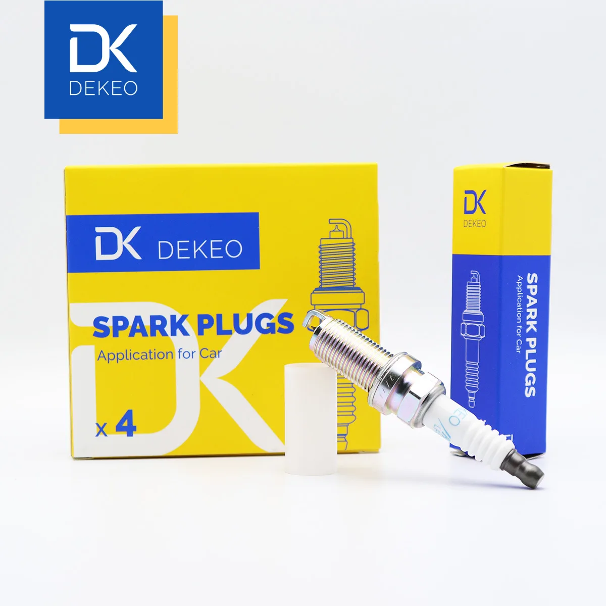 

DEKEO Spark Plug Iridium for HYUNDAI iX35 Santa Fe II Sonata VI INFINITI QX 56 KIA Magentis Sorento Sportage LFR5AIX-11