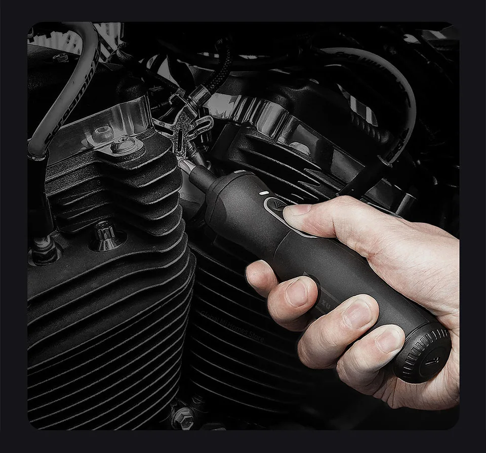 Xiaomi Mijia Wiha zu электрическая отвертка Беспроводная двойная мощность 8 в 1 Набор отверток и светодиодный светильник удлинитель Электрический винт