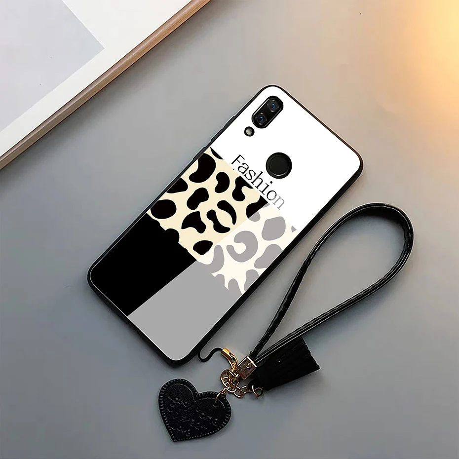 Модный леопардовый узор из закаленного стекла Роскошный чехол для телефона iphone 11