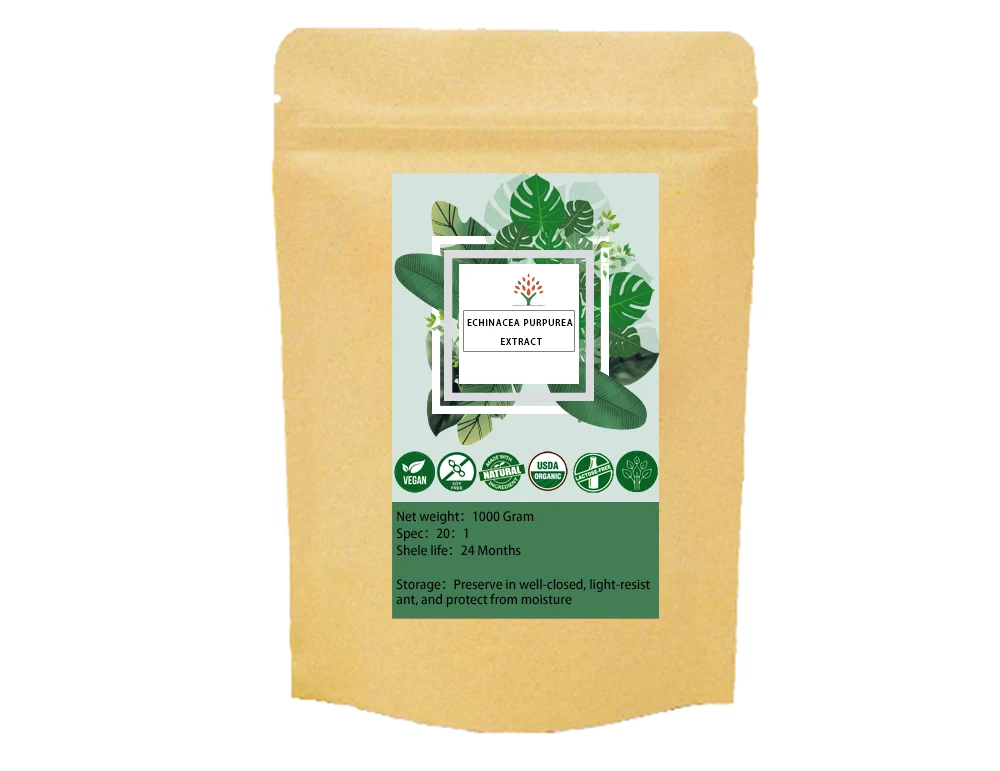 Organic Echinacea Purpurea Extract Echina cea purpurea purple coneflower extract powder King of Blood Purification | Красота и