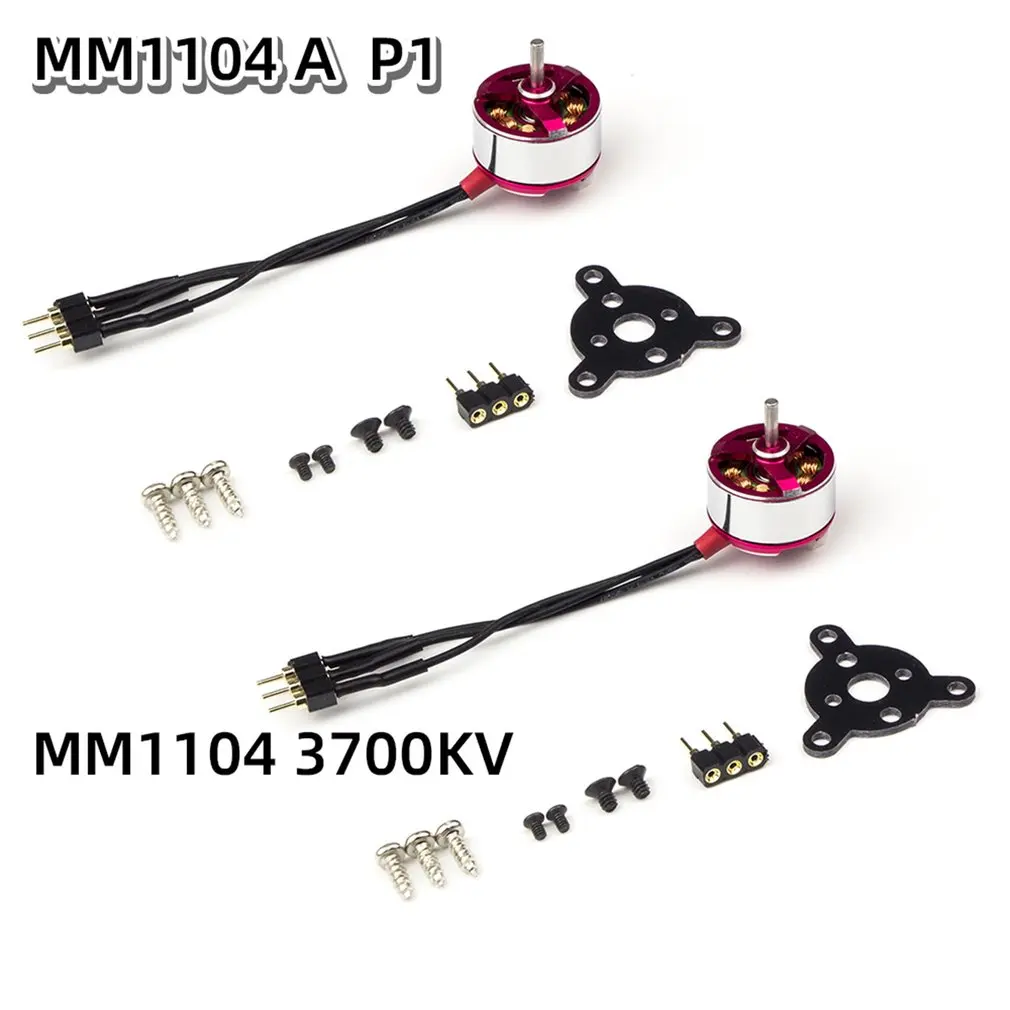 

Brushless Motor 1104 3700KV 1.5mm Shaft Brushless Outrunner Motor for RC Aircraft Plane Airplane Multi-copter