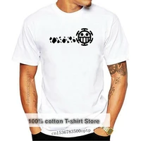 trafalgar law t shirt men short sleeve fashion 100 cotton anime t shirt tops men cartoon tshirt