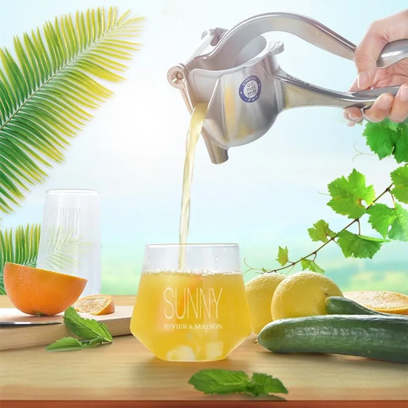 

Manual Juice Squeezer Aluminum Alloy Hand Pressure Juice Pomegranate Orange Lemon Household Portable Fruit Press Kitchen Tool