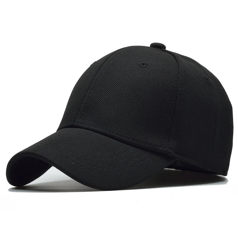 Однотонная эластичная бейсболка Мужская кепка для мужчин Snapback высокое качество