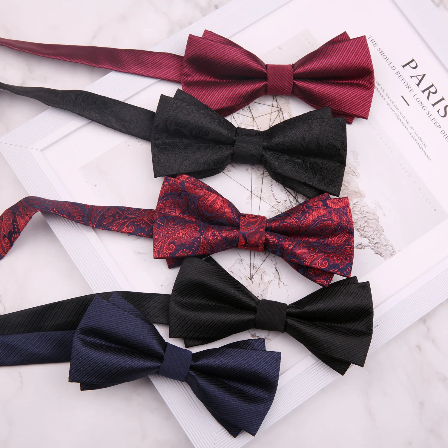

Women Wine Red Bowtie Business Wedding Bow Tie For Mens Banquet Texudo Bowknot Adult Bow Ties Cravats Girls Gravatas Cravat