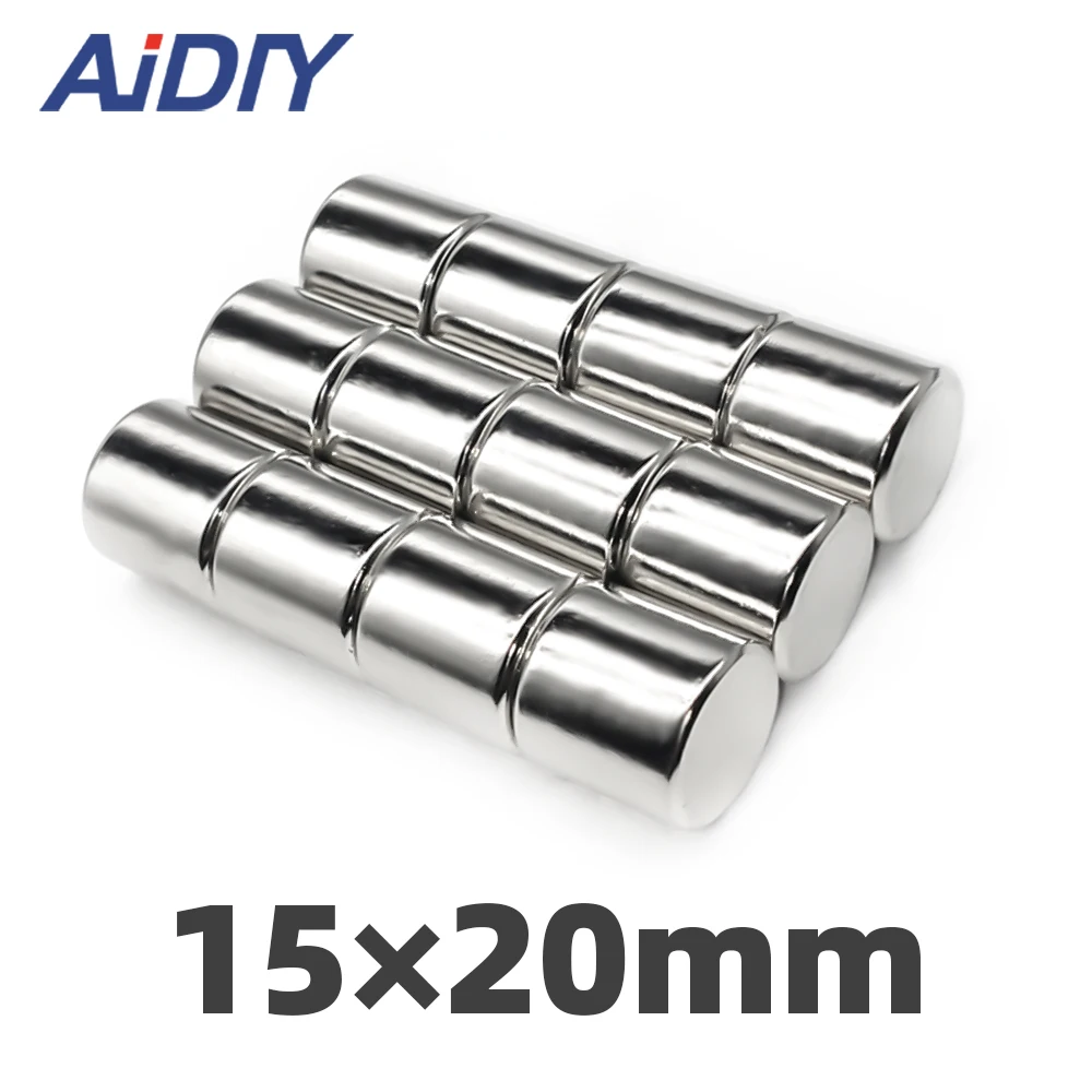 AIDIY 1/5/20 шт. 15x20 постоянный магнит маленький круглый супер сильный мощный