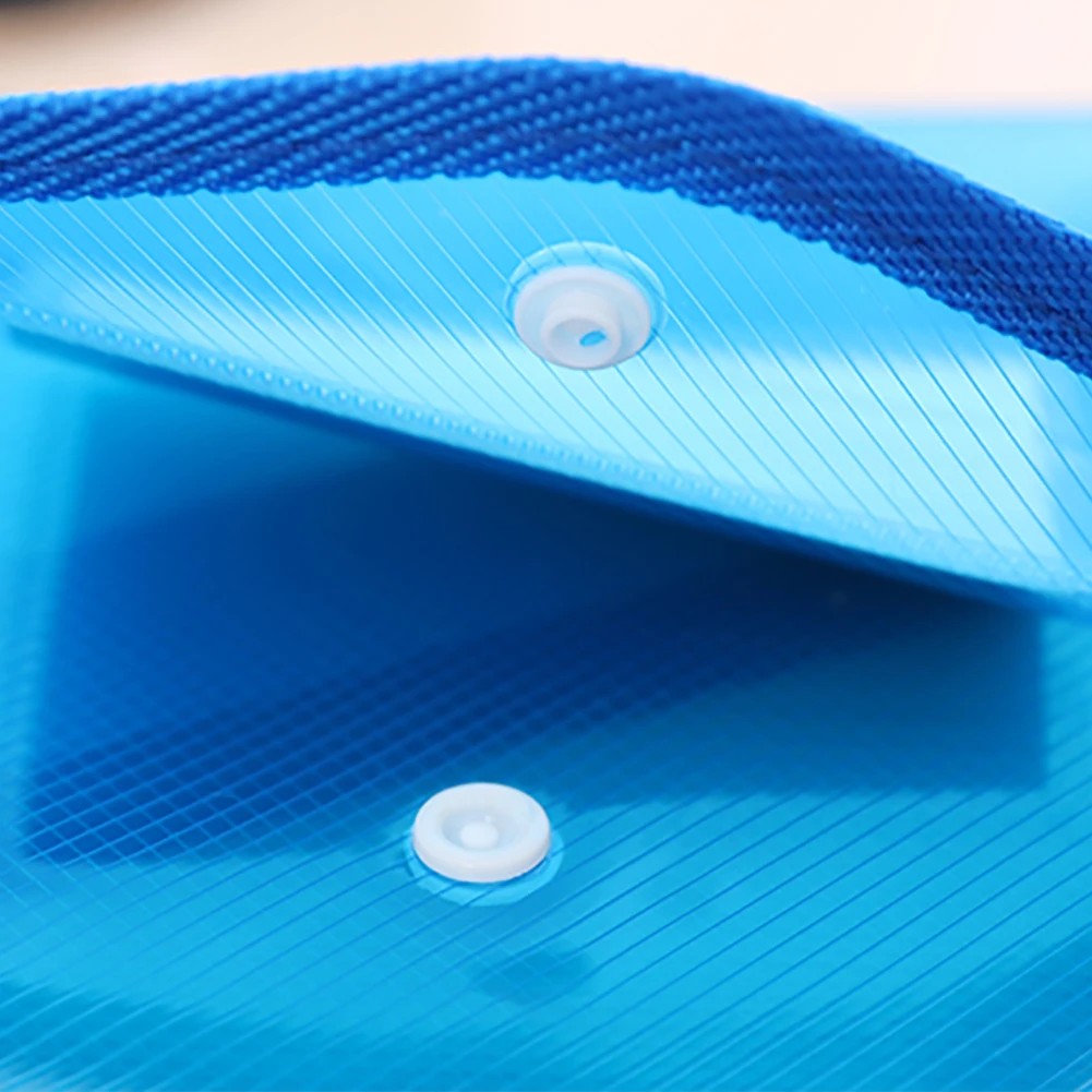 Прозрачная Легкая Сумка для документов формата A4 портативная Водонепроницаемая