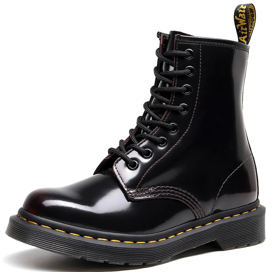 

Новые стильные мужские Ботинки Martin на осень и зиму, модная повседневная мужская обувь wo, мужская обувь, женские ботинки Martin, кожаные ботинки ...