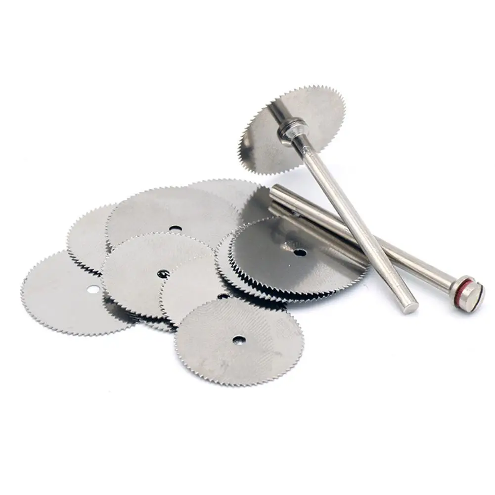 

10pcs Woodworking Circular Saw Blades Multi-functional Rotary Wood Thin Acrylic Plastic Cutting Power Tool Accessories