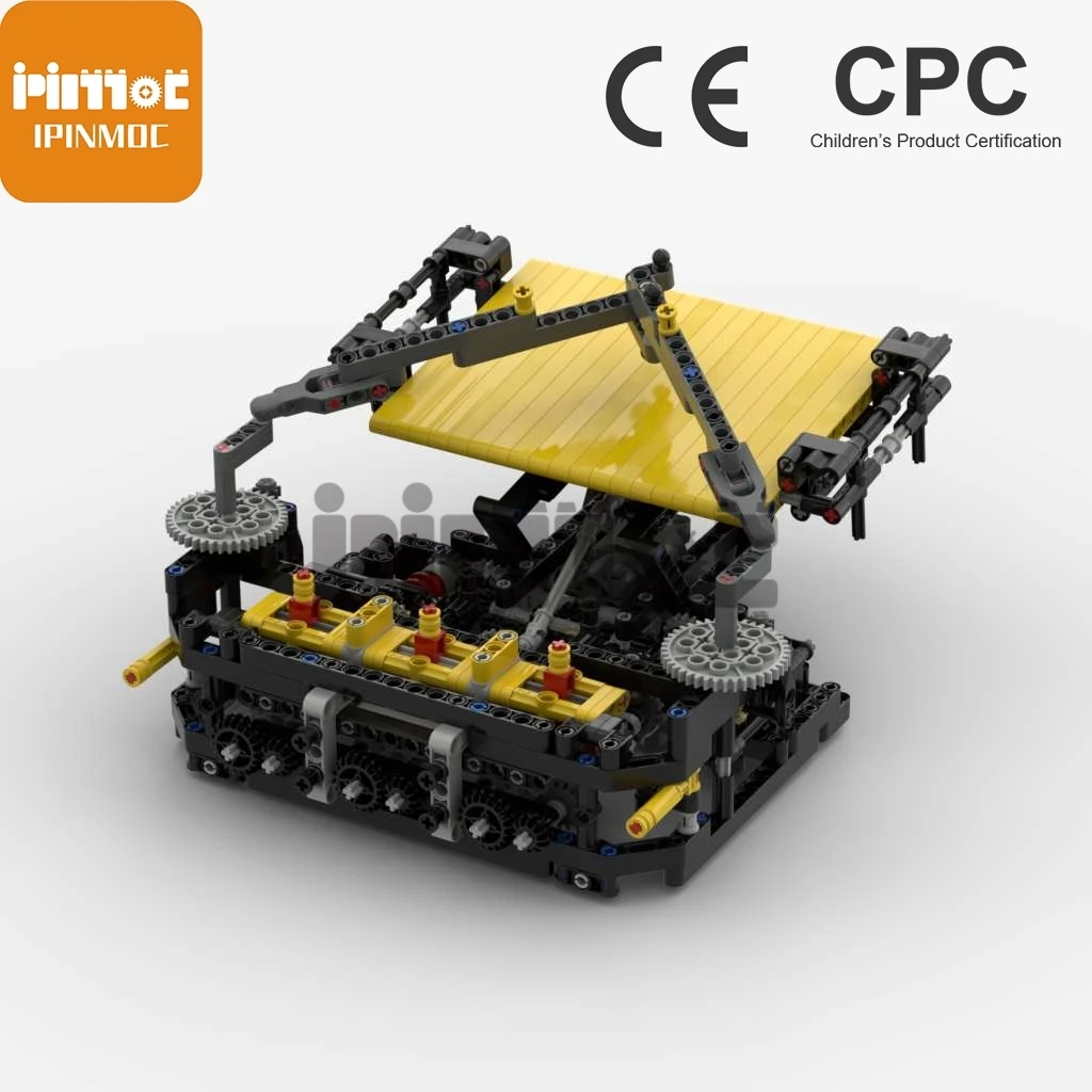 

Moc-1076 small plotter electric version splicing building block technology assembly Boy Gift
