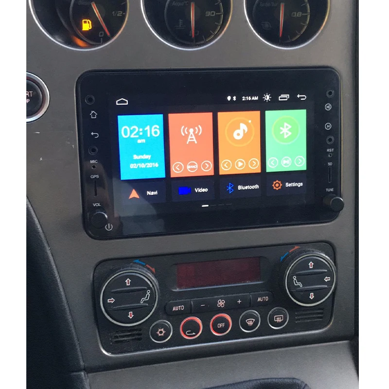 Автомобильный мультимедийный плеер DVD-плеер на Android 10 7 дюймов для Alfa Romeo Spider Brera 159