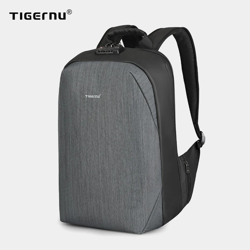Рюкзак Tigernu мужской для ноутбука 2021 дюйма с защитой от кражи ранец большой