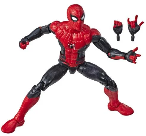 

Hasbro Children's Toy Marvel Legends Spider-Man Heroes Expedition Red and Black Upgraded New Clothes Figure Doll Toy Model