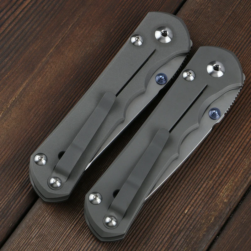 Green thorn inkosi песок складной нож VG10 лезвие TC4 Титан 3D Ручка Кемпинг Открытый фрукты EDC