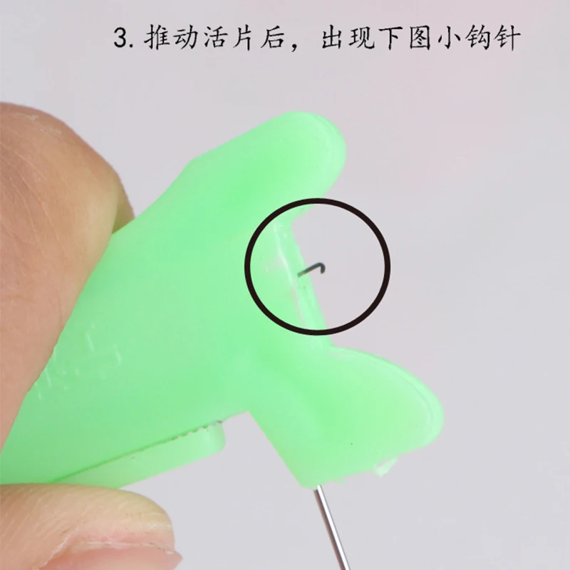 1 шт. лошадь Форма Нитевдеватель Пластик Карамельный Цвет Автоматическая легкая