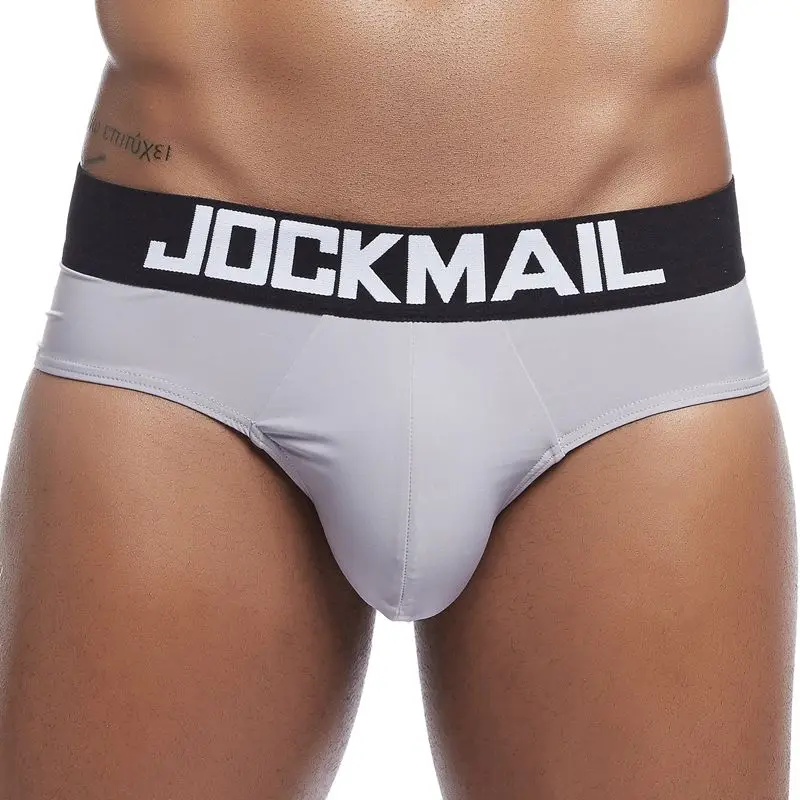 

JOCKMAIL Brand Men Underwear Ice silk cool breathable Cuecas Boxers Men Boxer Homme Boxershorts Gay Male Panties calzoncillos