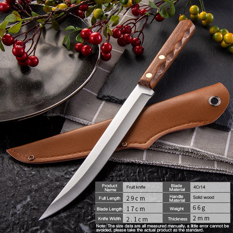 

Kitchen Knife Sliced Fish Vegetables Fruit knife Stainless Steel Boning Meat Cutter Special Knife Slaughtering Peeling Knives