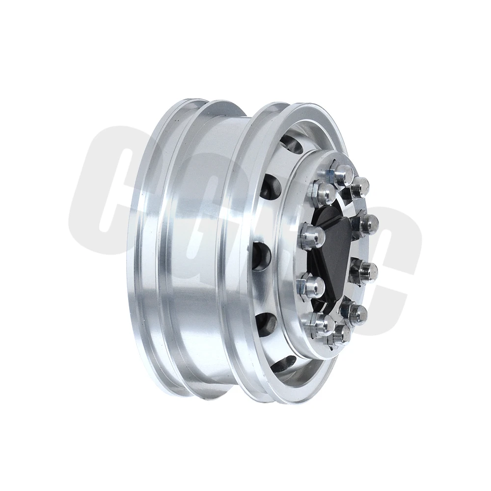 2 шт. высокое качество CNC металлический сплав передний задний обод ступицы колеса