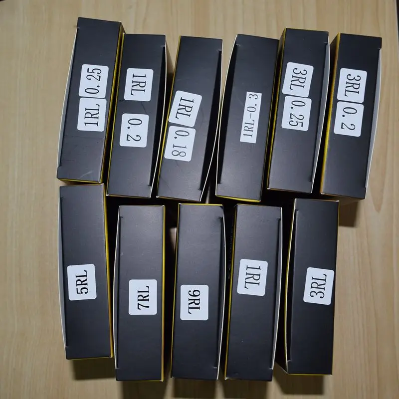 Картридж иглы татуировки 100 шт. RL Одноразовые стерилизованные Профессиональные