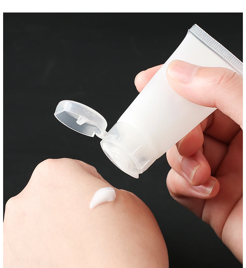 50 шт./лот 5 мл 10 15 30 100 контейнер Косметическая Мягкая туба дорожная бутылка