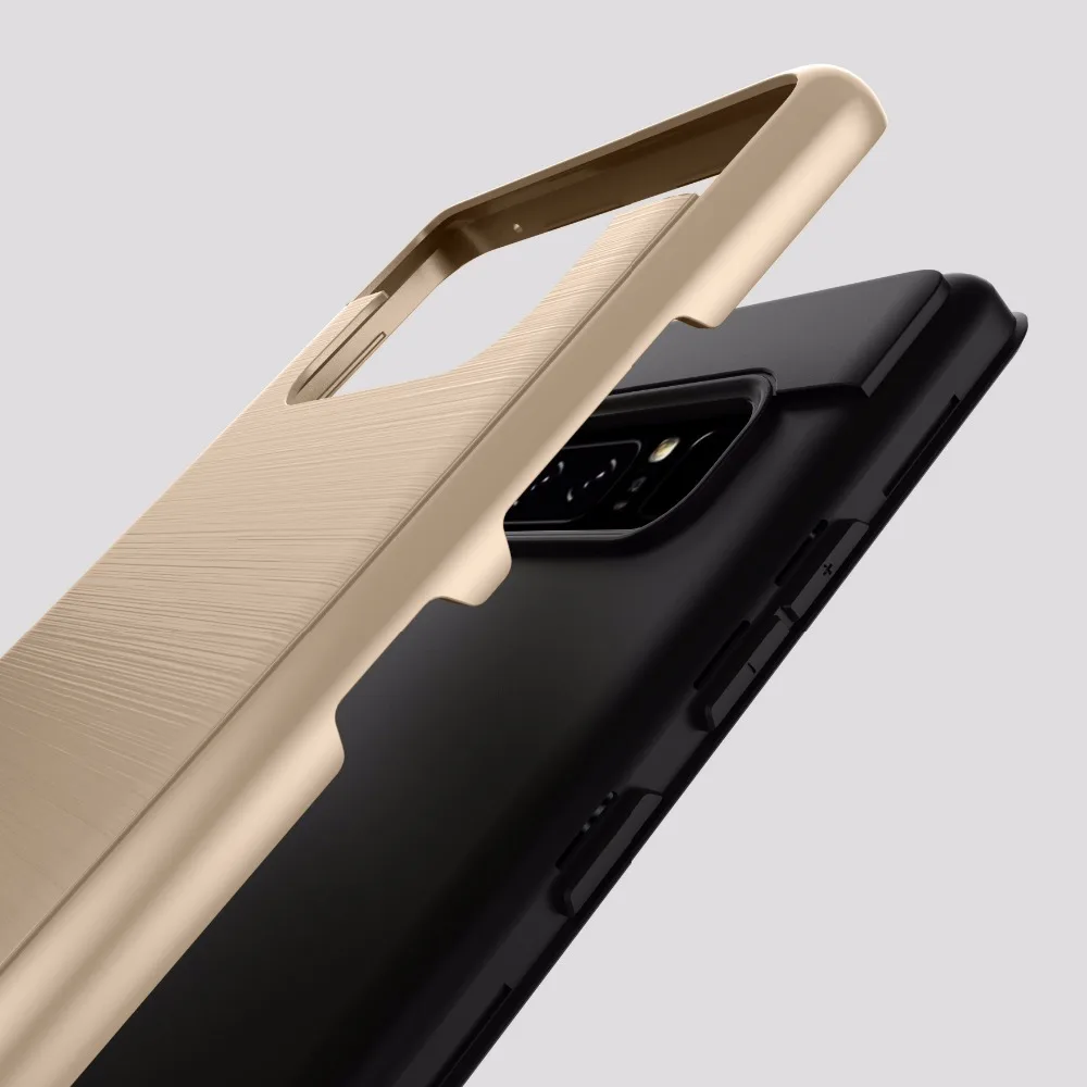 Slim Shockproof Armor Phone Case For Samsung Galaxy S8 Plus S7 S6 Edge S5 Hybrid Hard PC brushed Protective Shell Back Cover |