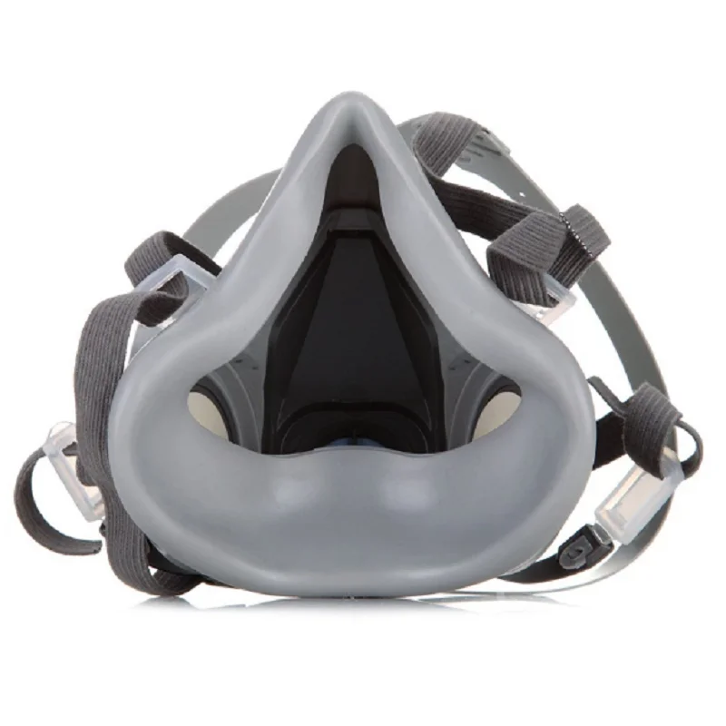 

6200 Respirator Half Gas Face Mask Anti Dust Anti PM2.5 Pollution Reusable Particle Protective Mask Spraying Painting Decoration