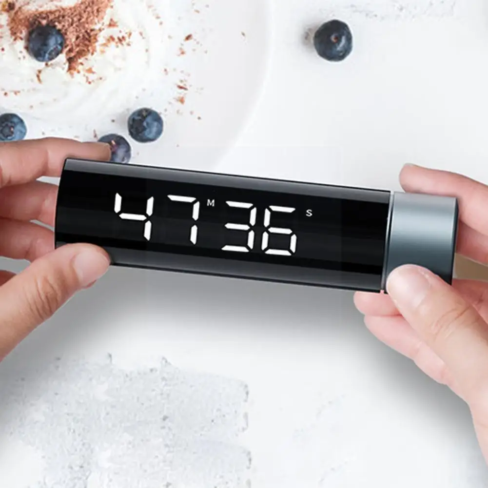 

LED Digital Timer For Kitchen Cooking Shower Study Stopwatch Countdown Timers Large Display For Cooking Alarm Clock Kitchen W1M7