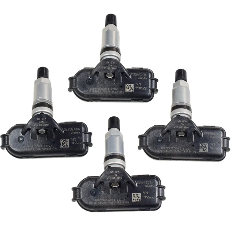 

4Pcs TPMS Tire Pressure Monitor Sensor 434MHz 52933-3X305 for Hyundai Elantra Kia Rio UB