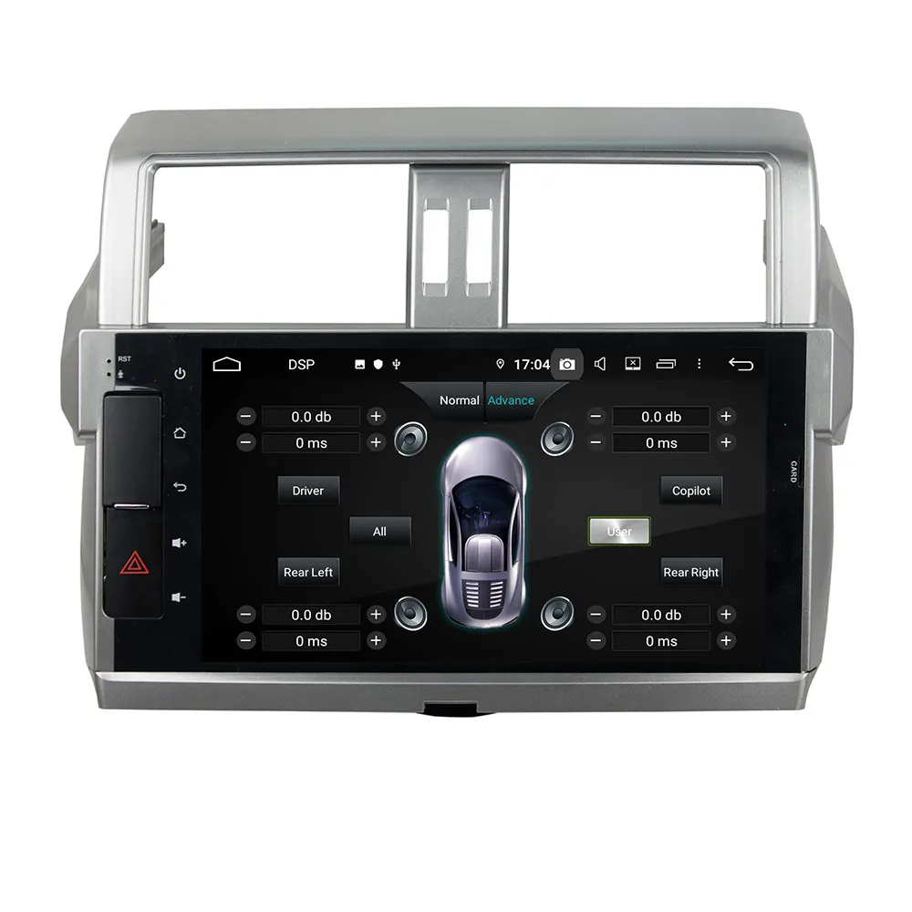 

Android 10 PX6 128G For TOYOTA PRADO 2014 2015 CarplayDVD GPS Navigation Auto Radio Stereo Video Multimedia Player HeadUnit 2din