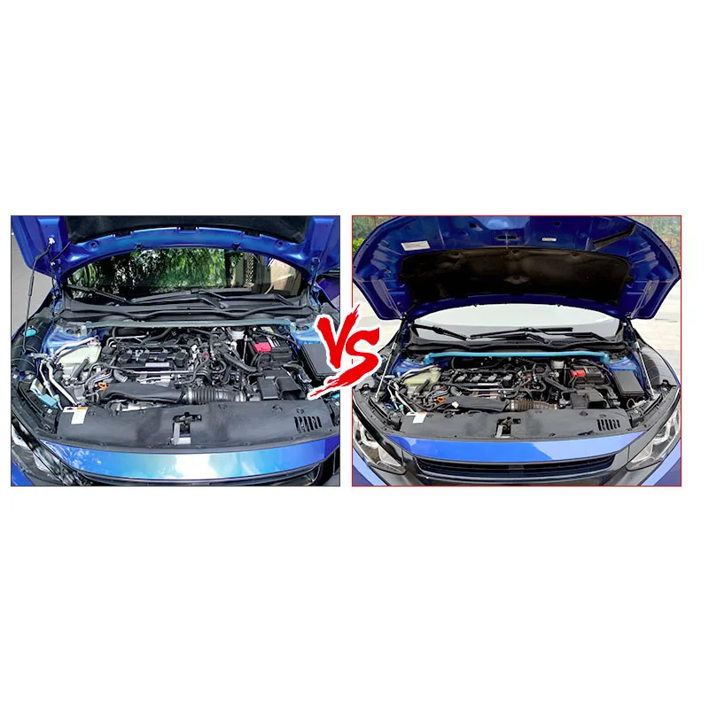 Для Honda Civic 2005-2019 Передняя вытяжка двигателя поддерживающий гидравлический шток