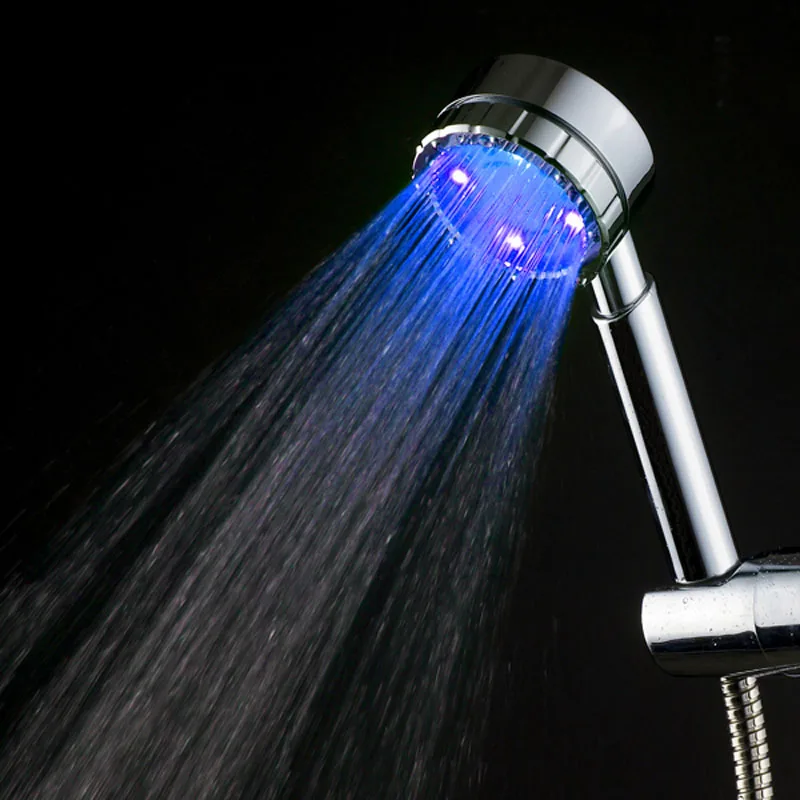 Спринклерный Температурный датчик для ванной комнаты 3 цвета светодиодный