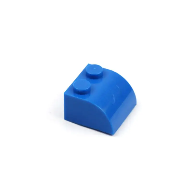 100 шт./лот строительные блоки кирпичи 2x2 изогнутые формы наборы блоков аксессуары