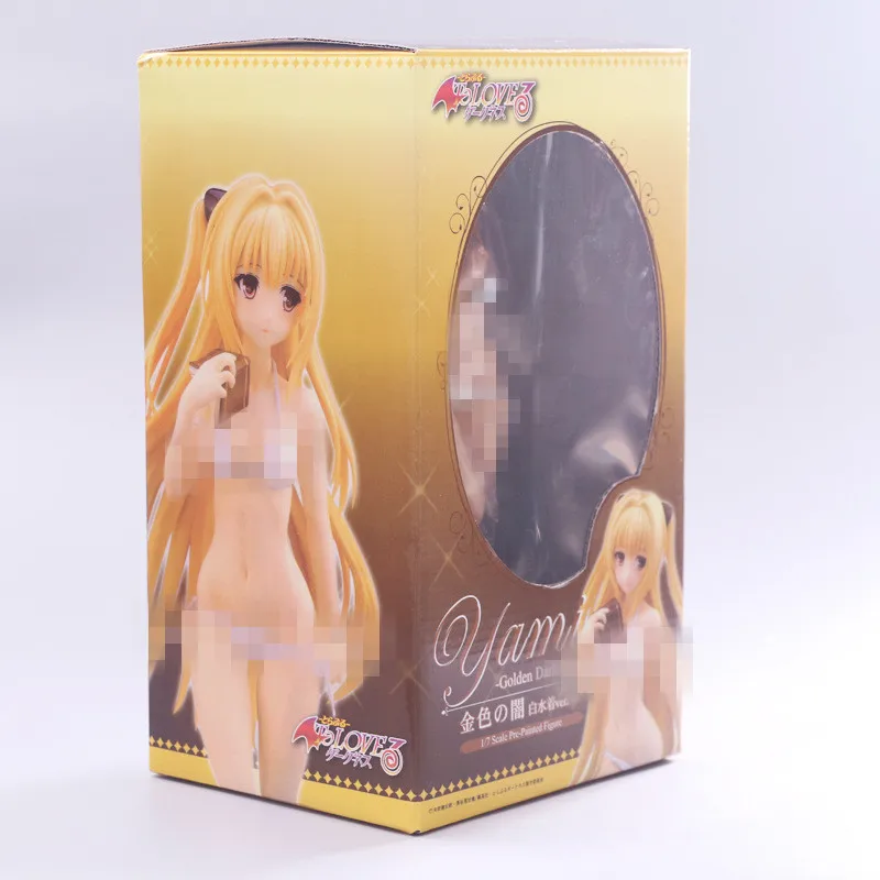 Золотистый сексуальный купальник Alter To Love Ru в темноте Ver. ПВХ фигурка Звездных