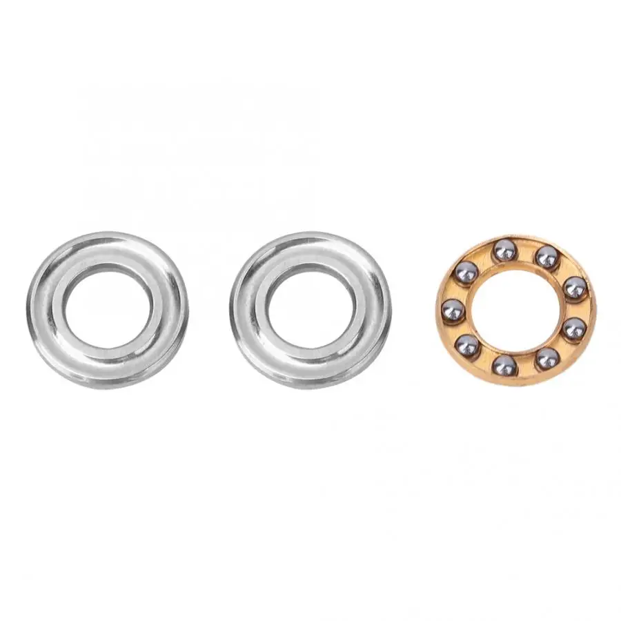 Подшипник 10 шт упорный шарикоподшипник Миниатюрный Высокий плоский стальной