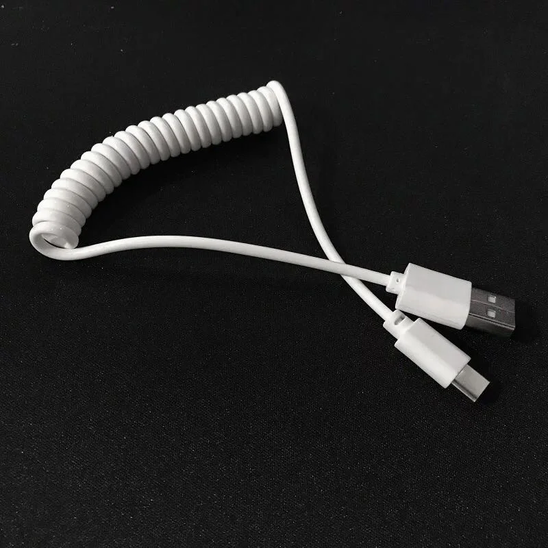 Кабель USB Type-C с выдвижным шнуром для быстрой зарядки и передачи данных |